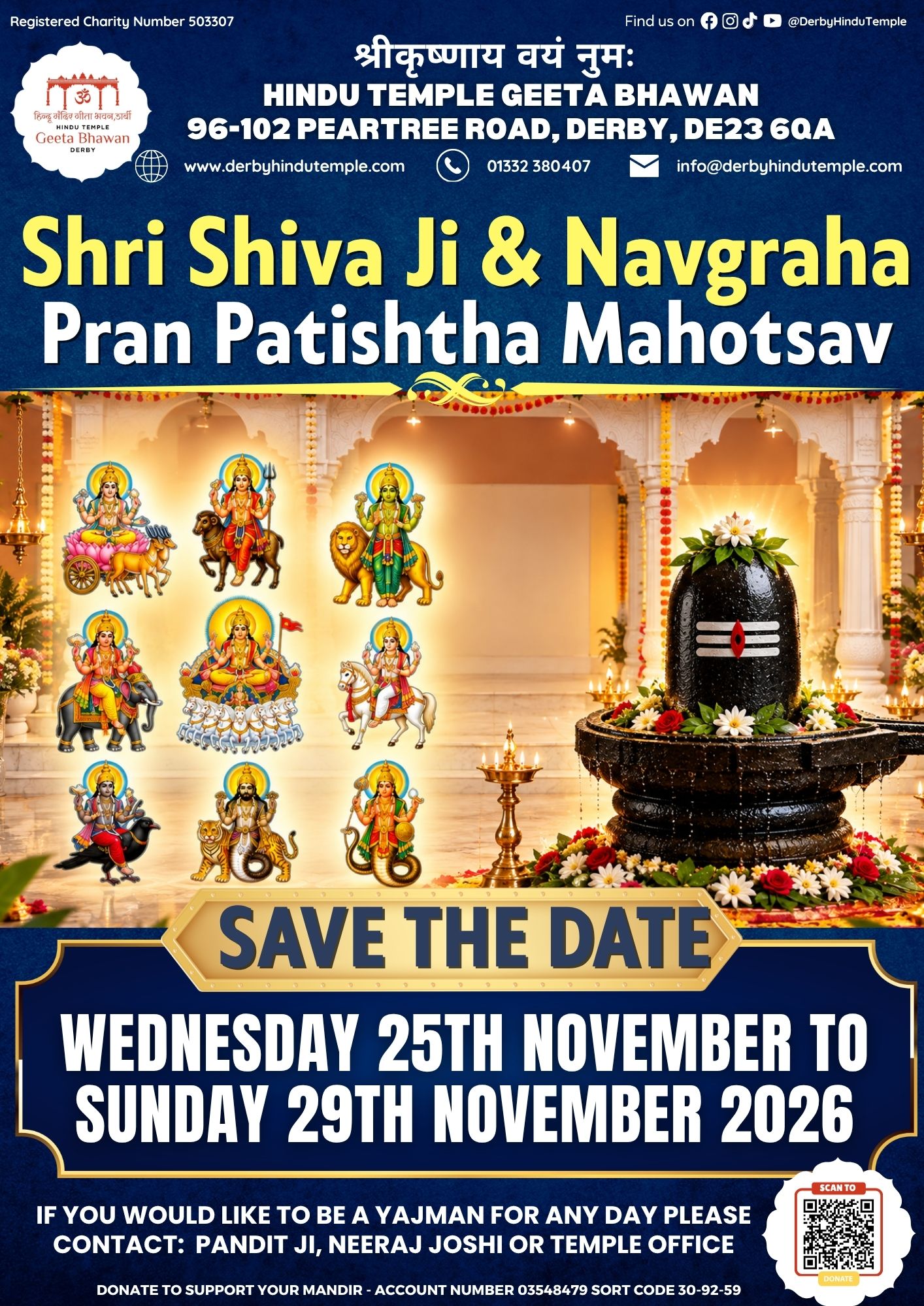 Shiva Navgraha Pran Patishtha Mahotsav