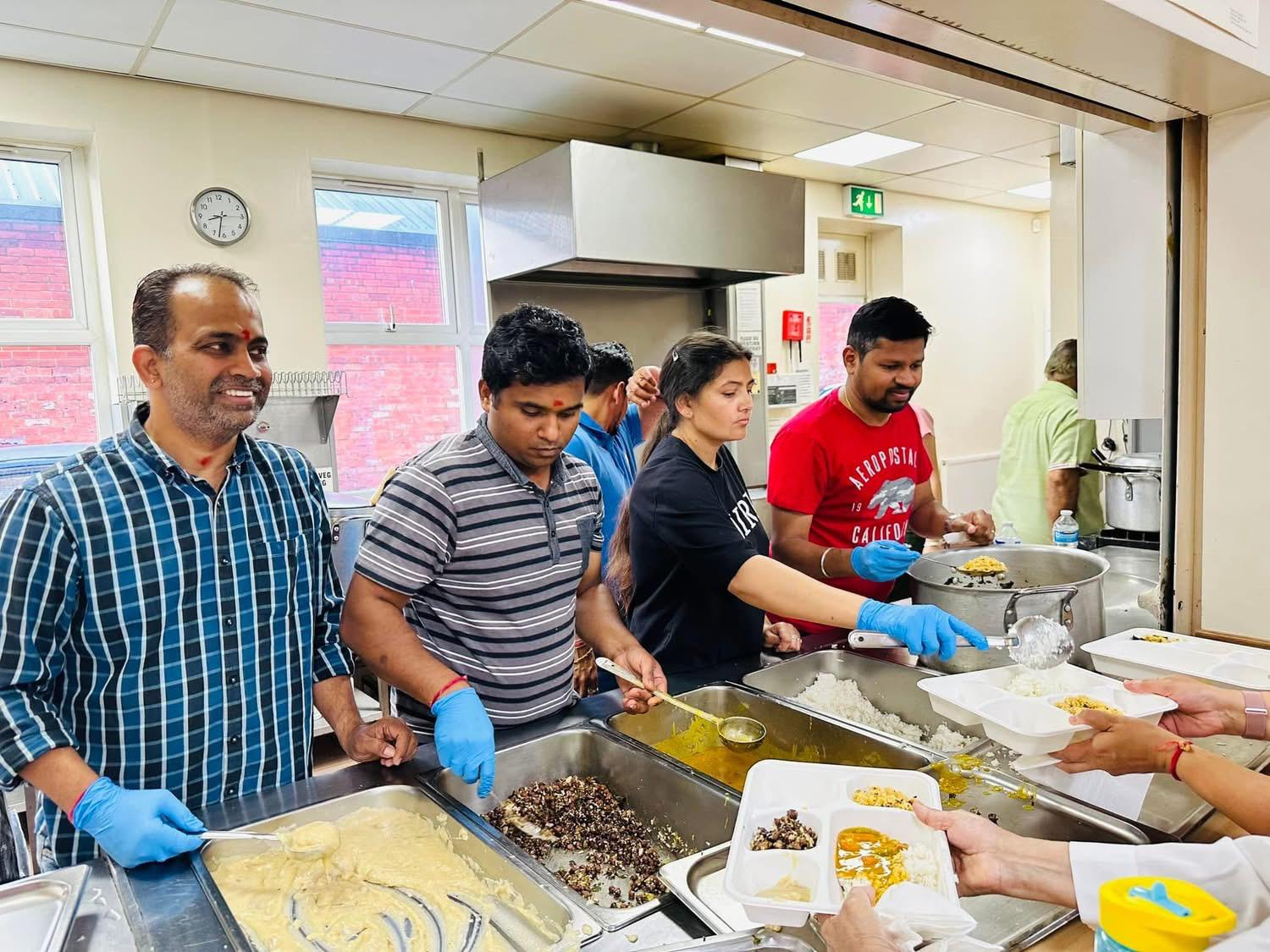 Volunteer at Temple